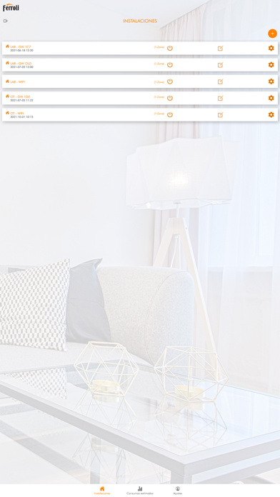 FERROLI ELECTRIC Screenshot