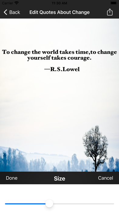 Quotes About Change Screenshot