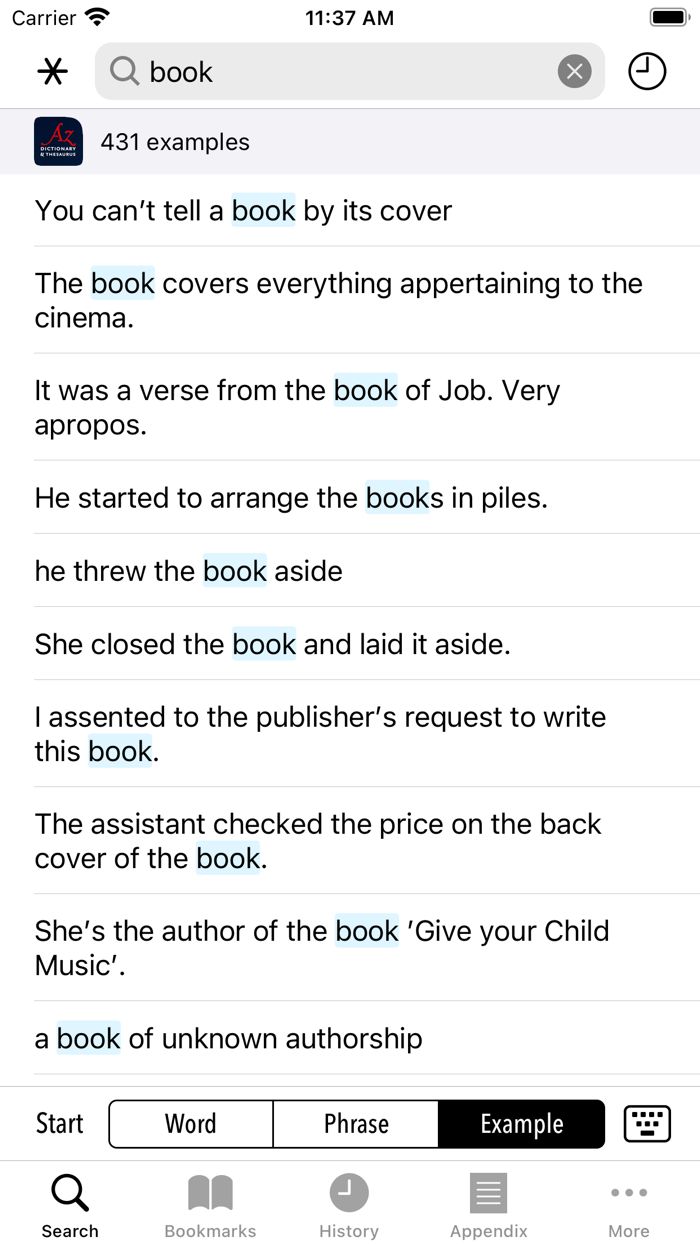 Collins DictionaryThesaurus