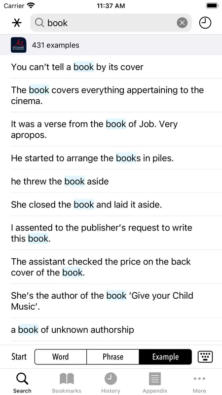 Collins Dictionary+Thesaurus screenshot 4 of 5