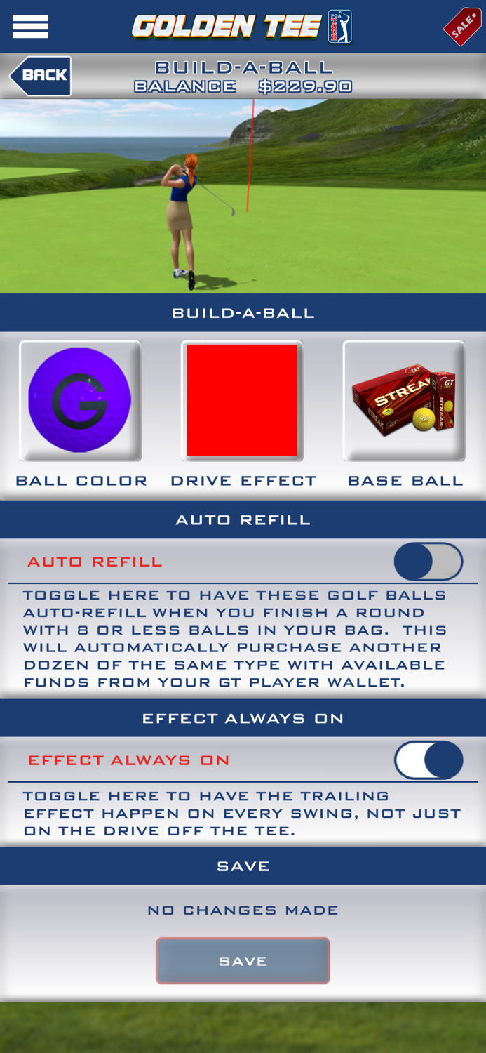 Golden Tee PGA TOUR Caddy