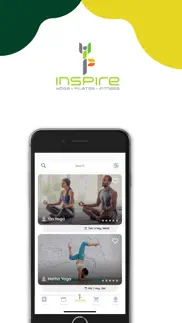 inspire yoga iphone screenshot 2