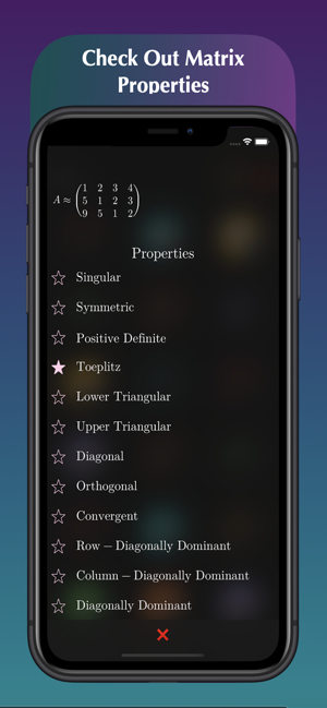 ‎Matrix Numerics Screenshot