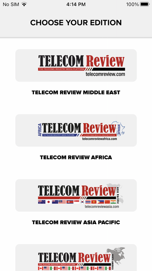 #1. Telecom Review (iOS) 由: Spicetech S.A.R.L