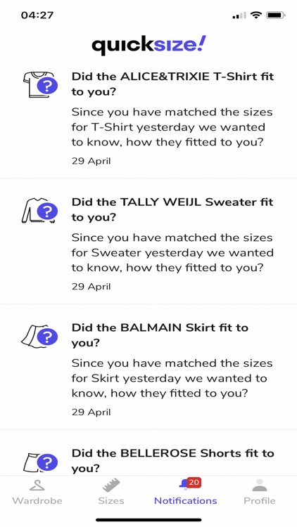Quicksize.io screenshot-5