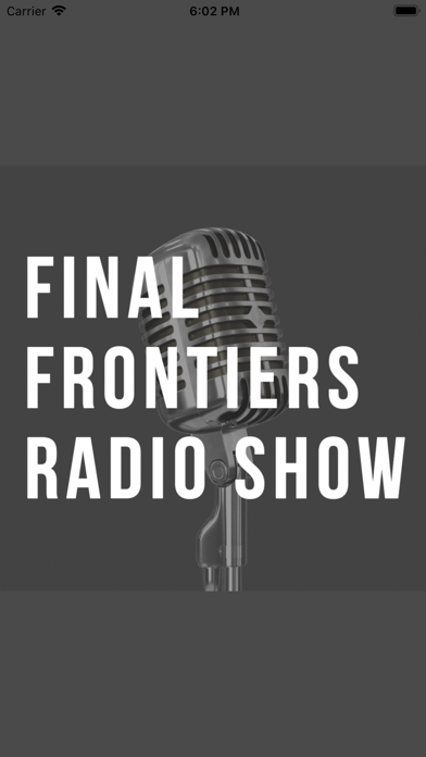 Final Frontiers Radio Show Screenshot 3 - AppWisp.com