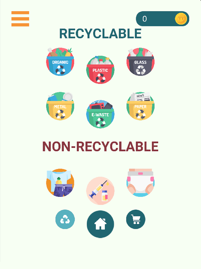 SortIt - The recycling game