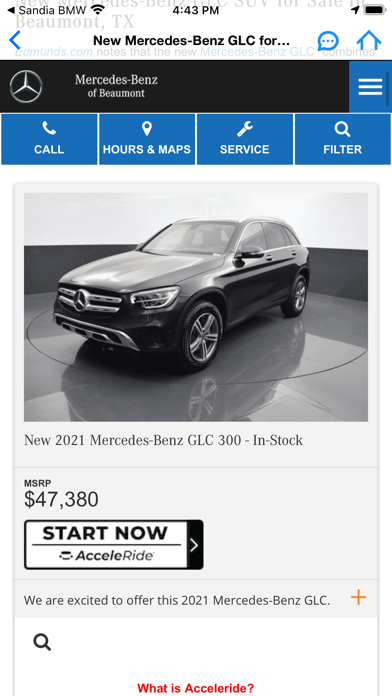 Mercedes-Benz of Beaumont Screenshot