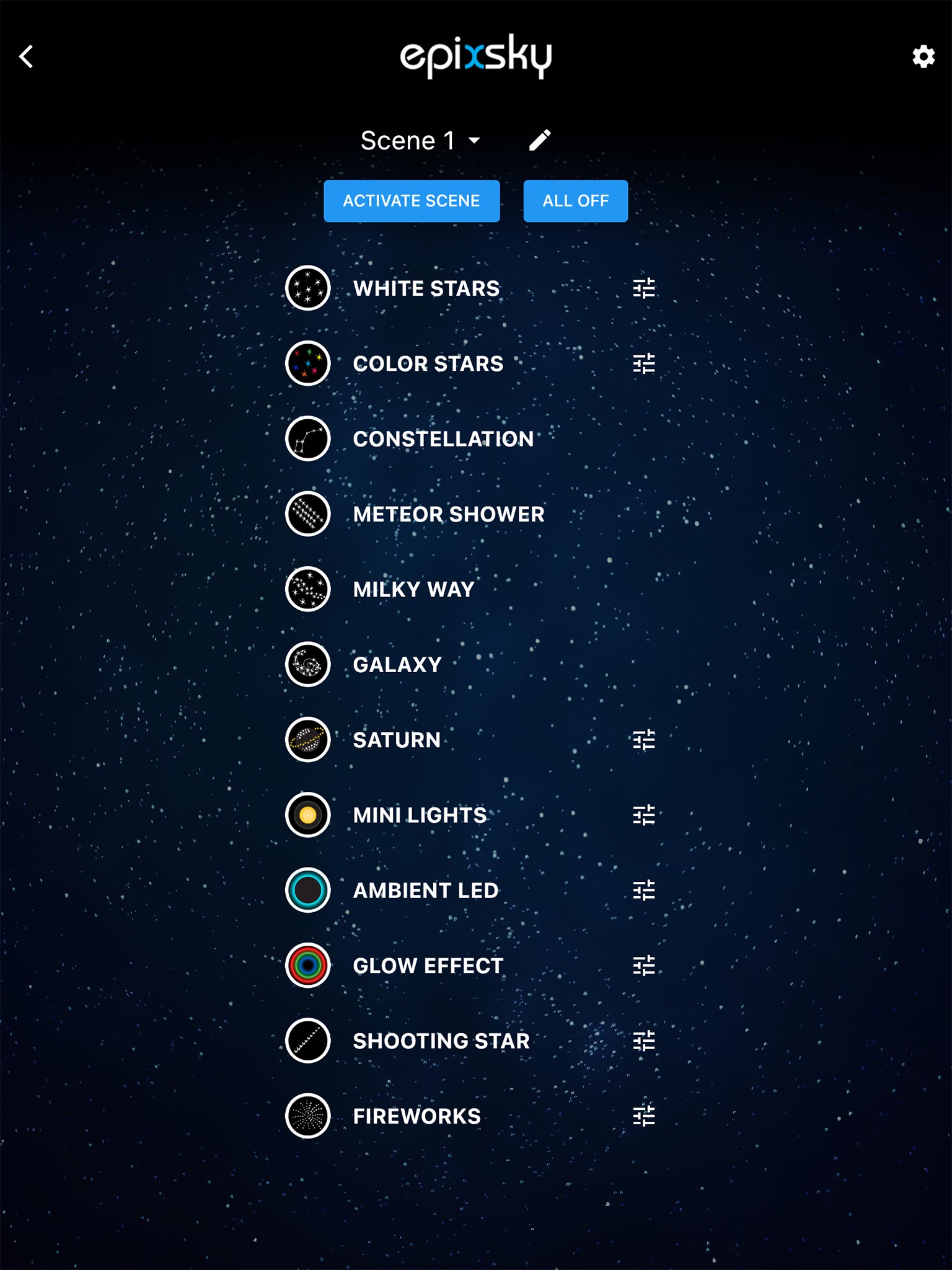 epiXsky Star Control screenshot 3