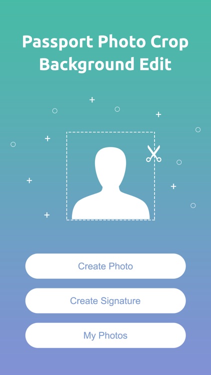 Passport Photo Crop, BG Edit
