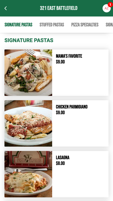 Pasta Xpress Screenshot