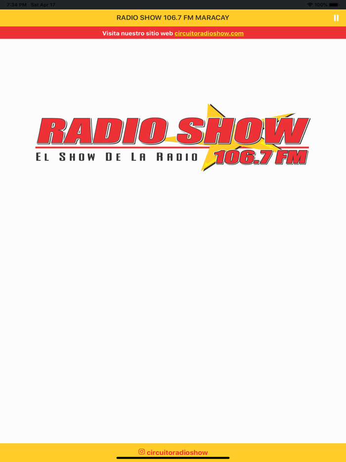 RADIO SHOW 106.7 FM MARACAY