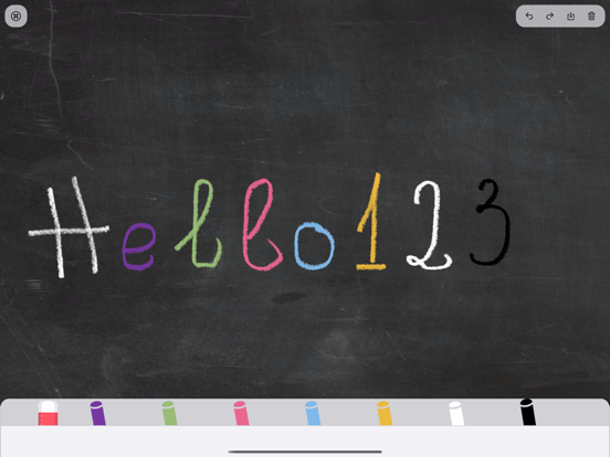 Screenshot #5 pour Whiteboard: drawing & painting