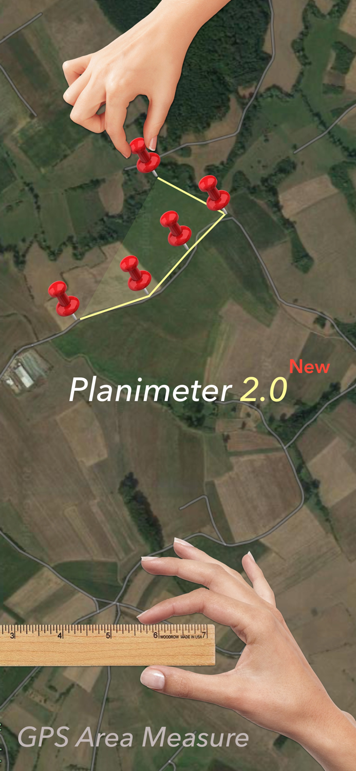 Planimeter 2 GPS area measure