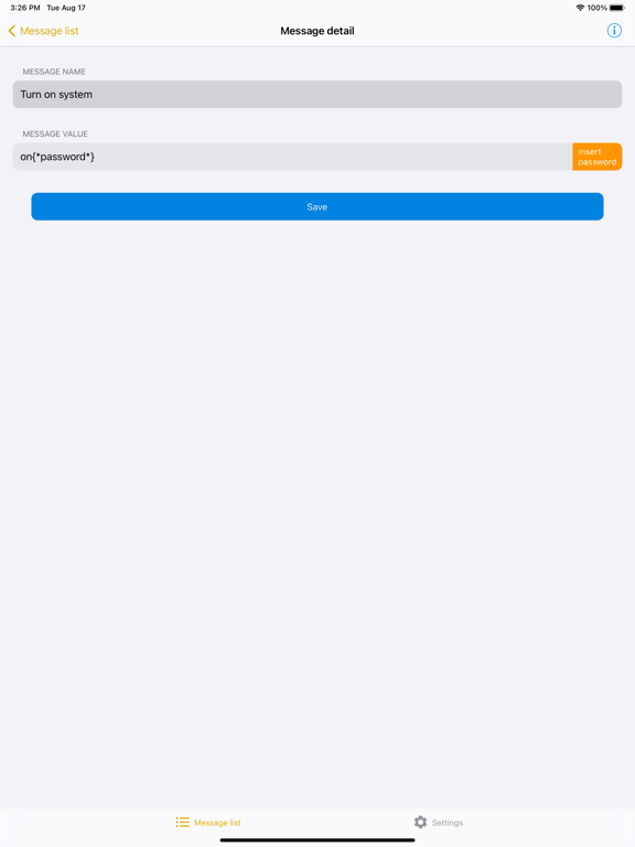 Screenshot #5 pour Security System GSM Text