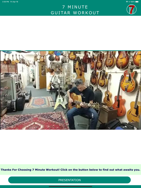 Screenshot #4 pour Super 7 Minute Guitar Workout