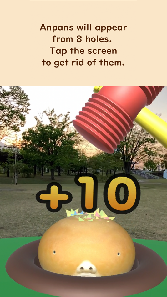 #3. Whac-A-Anpan (iOS) By: STUDIO-KURA