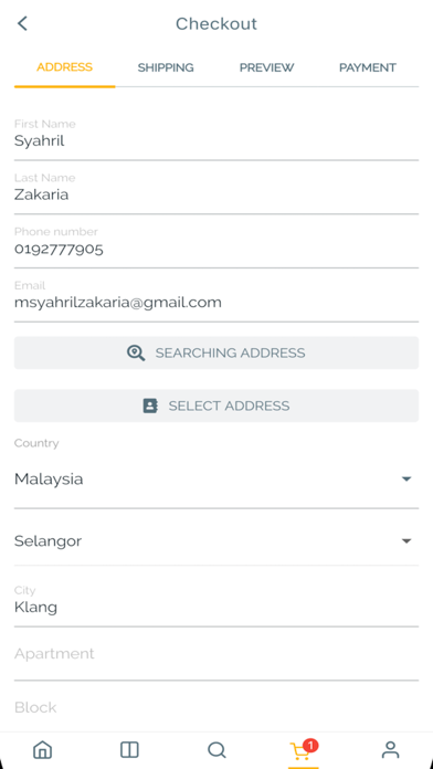 Screenshot #1 pour Niaga-App