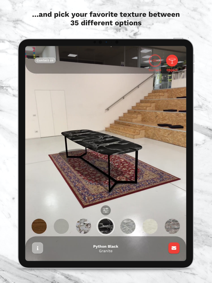 My Floor AR marble furnishing