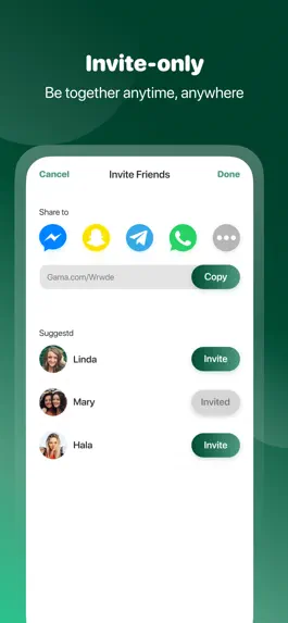 Game screenshot Gama: Group Voice Chat & Games apk