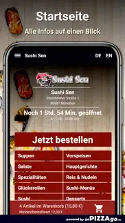 sushi sen münchen iphone screenshot 3