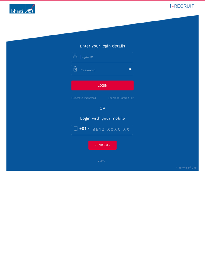 Bharti AXA - iRecruit