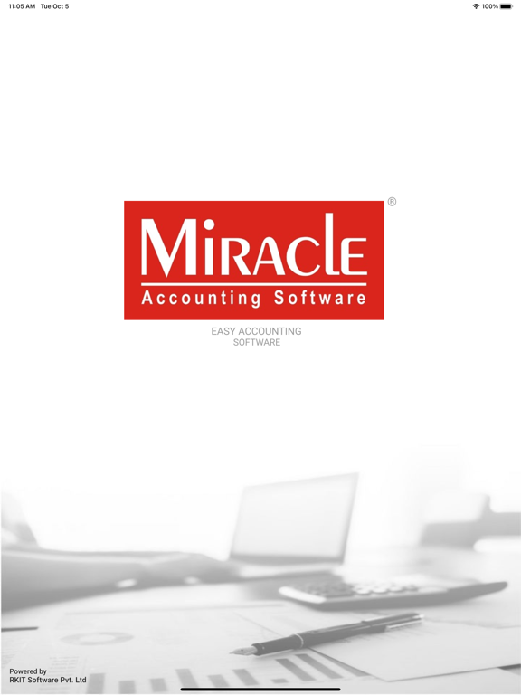 Miracle Report iPad screenshot 1 - Business app