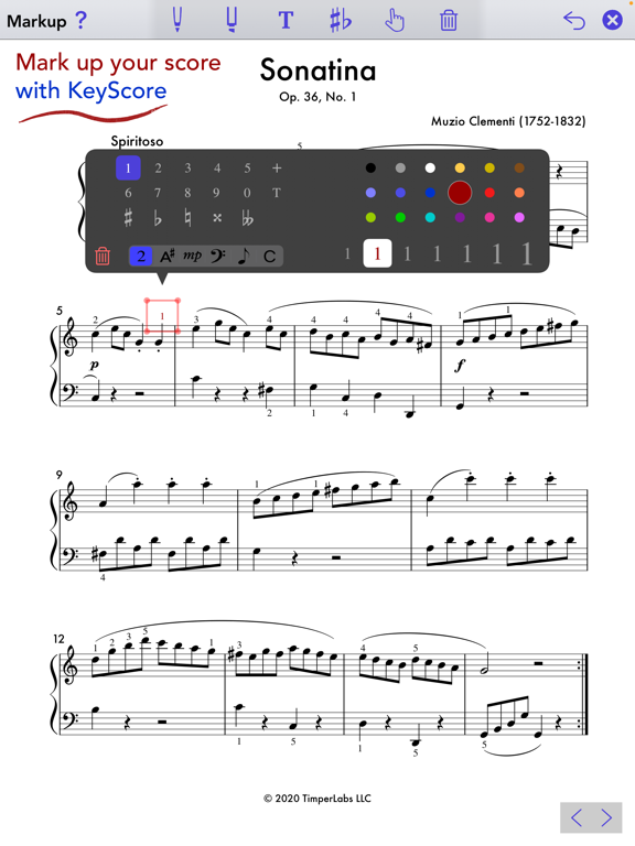 Screenshot #6 pour KeyScore - Sheet Music