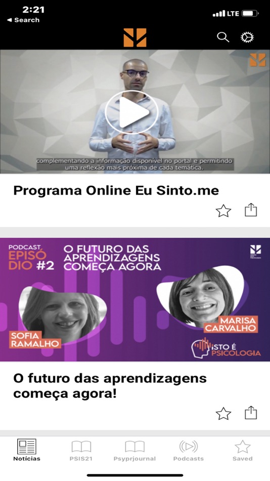#1. + OPP (iOS) By: Ordem dos Psicologos Portugueses