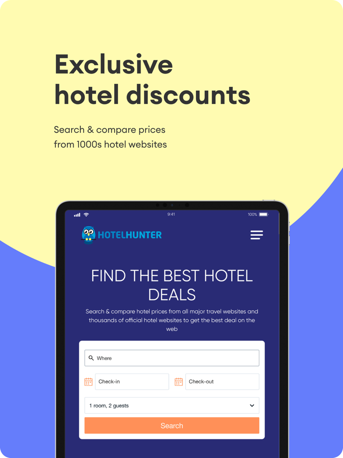 Hotelhunter - hotels nearby