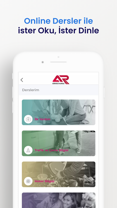 Ar Sürücü Kursu Screenshot