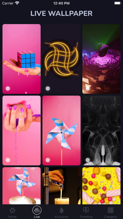 Flow HD Wallpapers for iPhone Screenshot