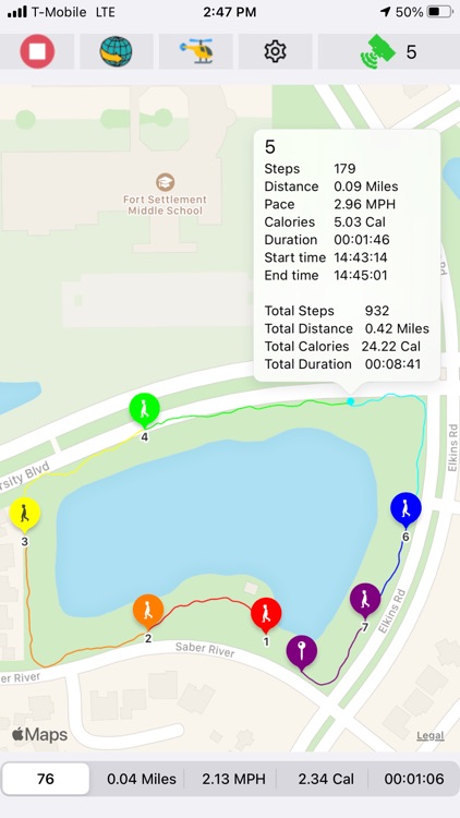 Brisk steps screenshot-3