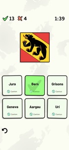 Swiss Cantons Quiz screenshot #7 for iPhone