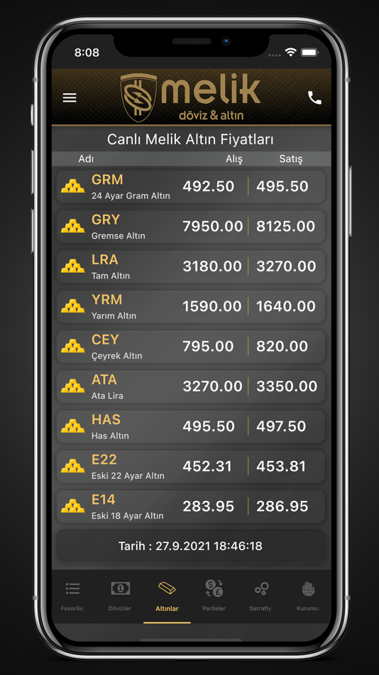 #2. Melik Döviz (iOS) De: Nuri Odaci