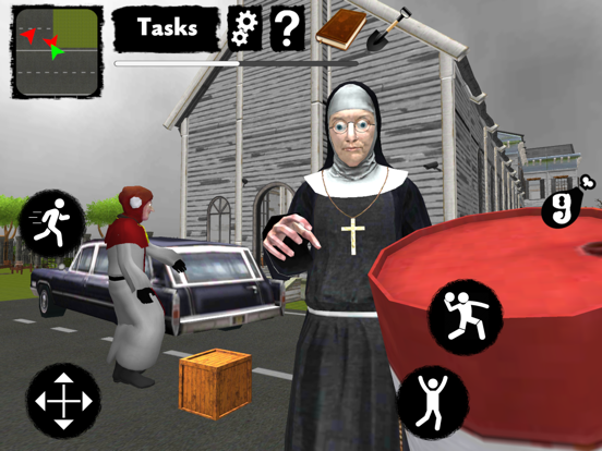 Nun and Monk Neighbor Escapeのおすすめ画像4