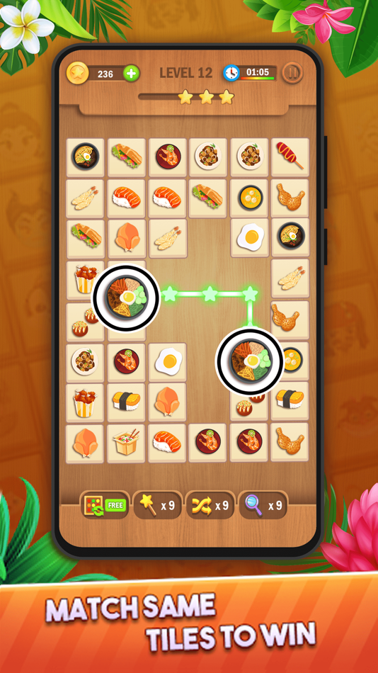 #2. Tile Puzzle: Pair Match (iOS) 由: Duong Luong
