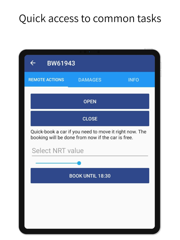 Car helper field app