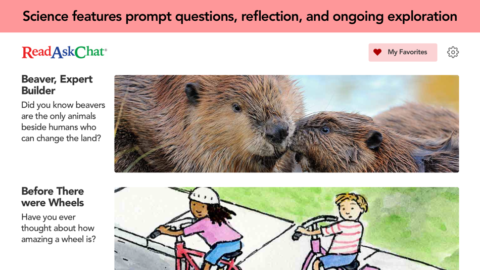 #6. ReadAskChat with Children 0-8 (iOS) 由: Read, Ask, Chat, Ltd.