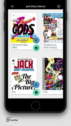 Jack Kirby Collector iPhone image 1