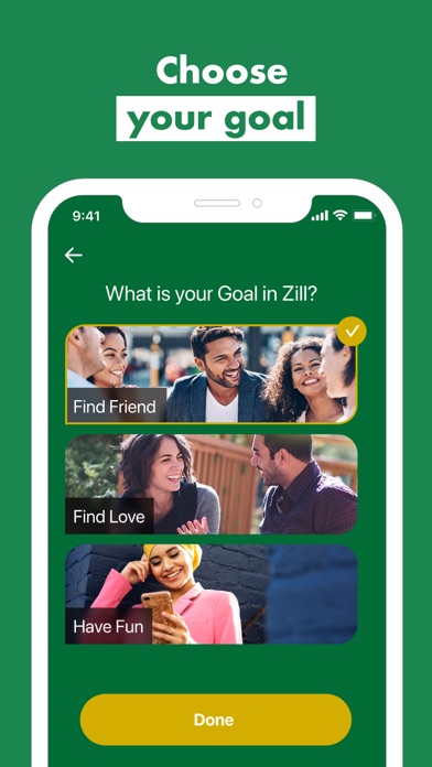 ظل: فضفض و دردش Zill: Chat app Screenshot