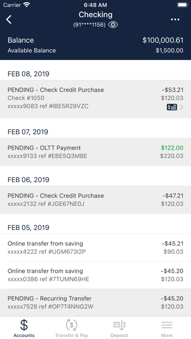Rome Federal Credit Union Screenshot