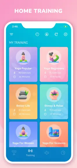 Game screenshot Home Yoga For Beginner apk
