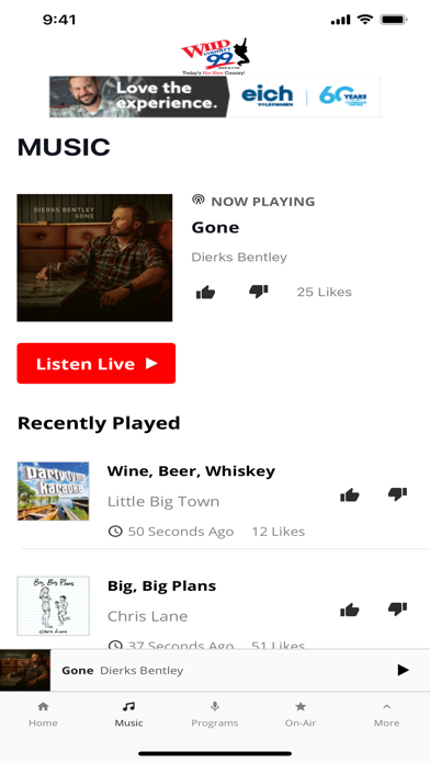 Wild Country 99FM Screenshot