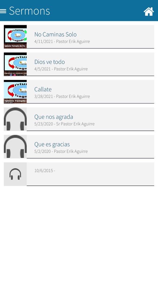 #2. Iglesia Templo de fe (iOS) Podle: Finalweb Corporation