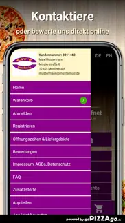 city-pizza plauen iphone screenshot 3
