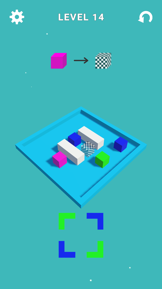 #4. Hyper Cube Puzzle Game (iOS) 由: Almaz Kamaletdinov