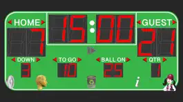 Game screenshot Football Scoreboard Deluxe hack