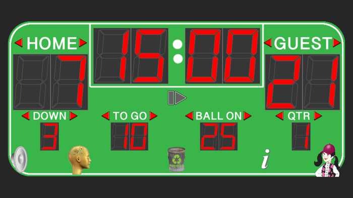 Football Scoreboard Deluxe