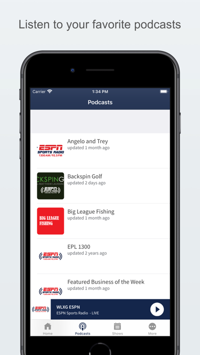 ESPN Sports Lexington Screenshot